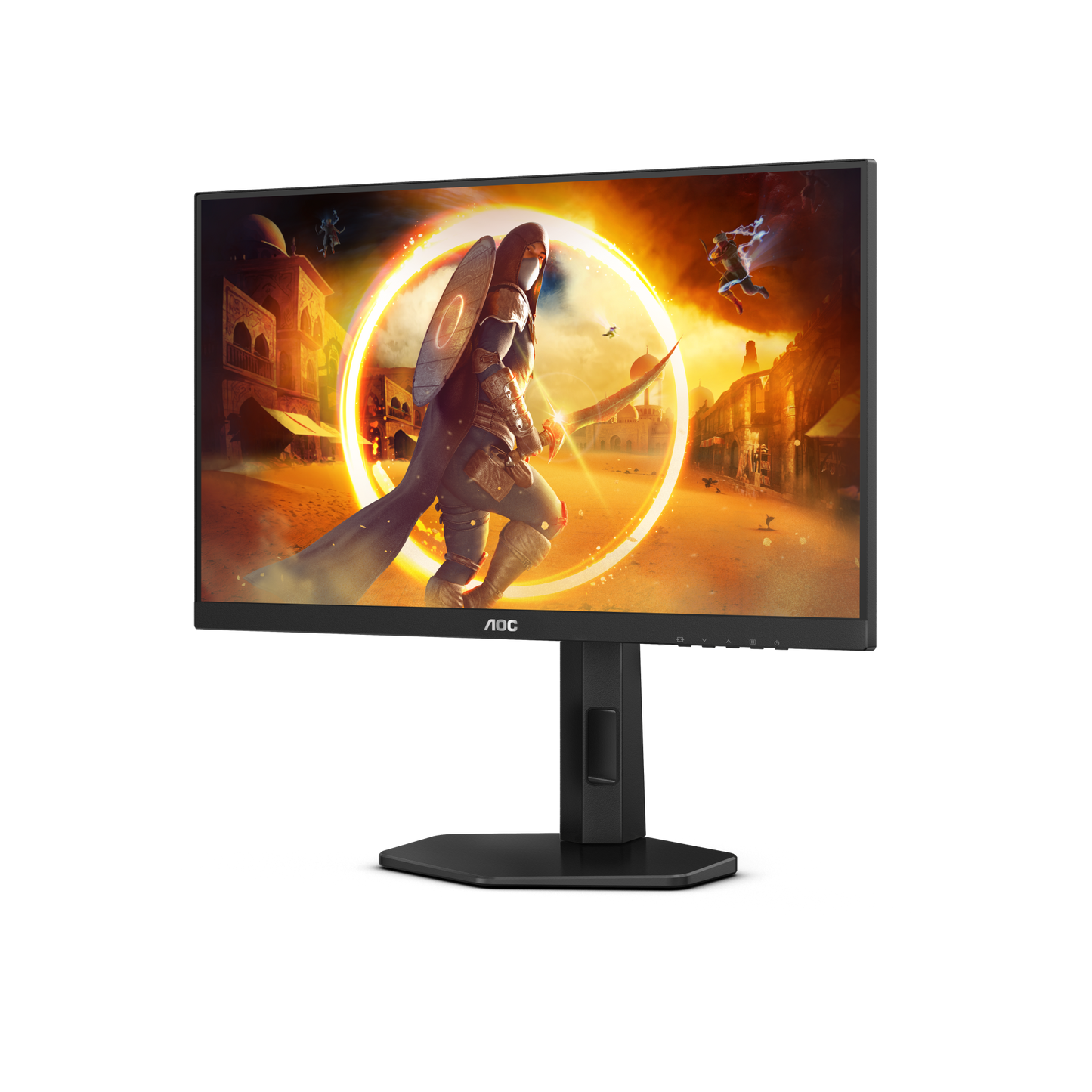 AOC 24G4X 23.8-Inch Full HD IPS Gaming Monitor with 180Hz, G-SYNC, and Adjustable Stand