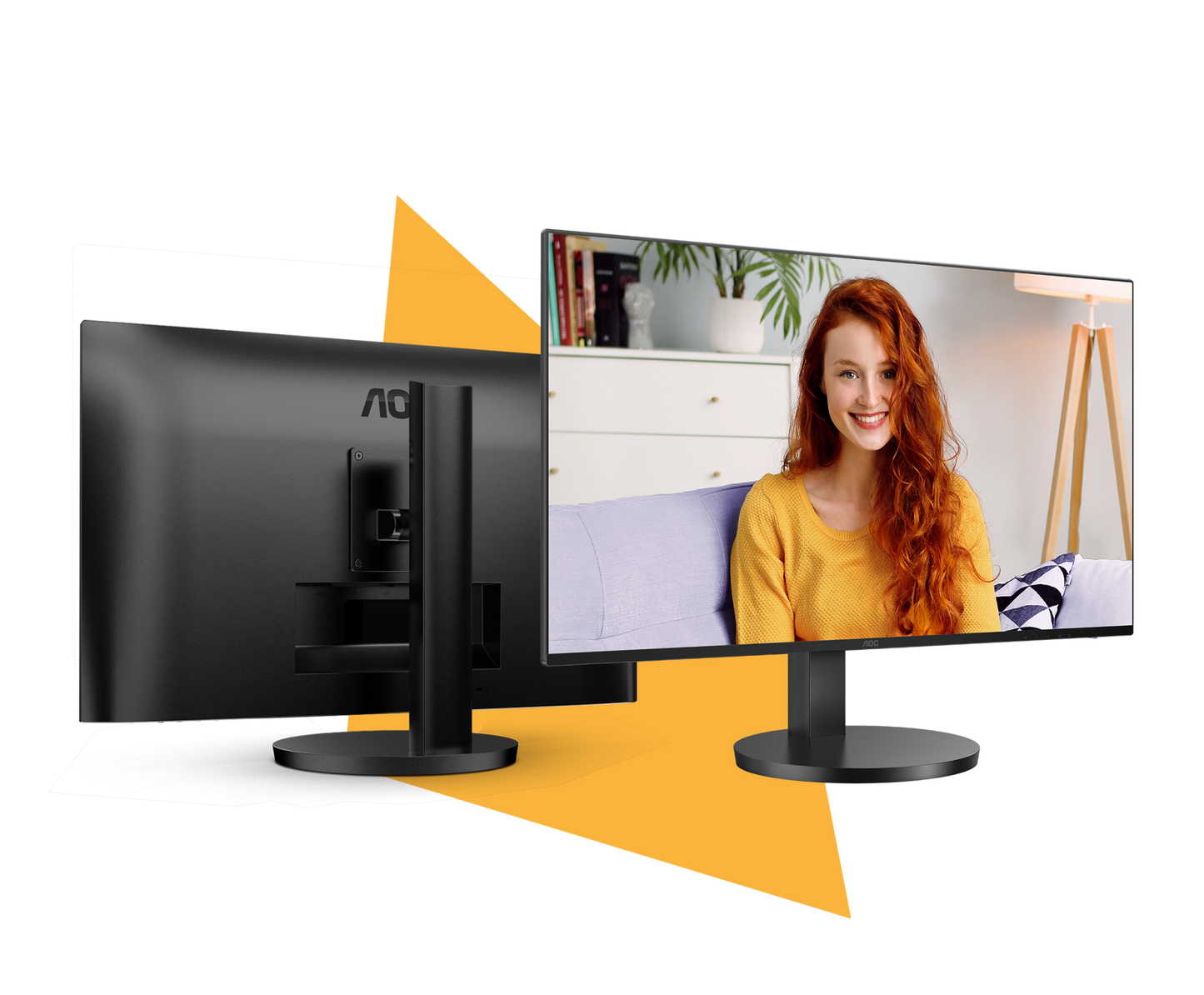 AOC Q27B3CF2 27-Inch QHD IPS Monitor with 100Hz, USB-C Connectivity, and Adjustable Stand