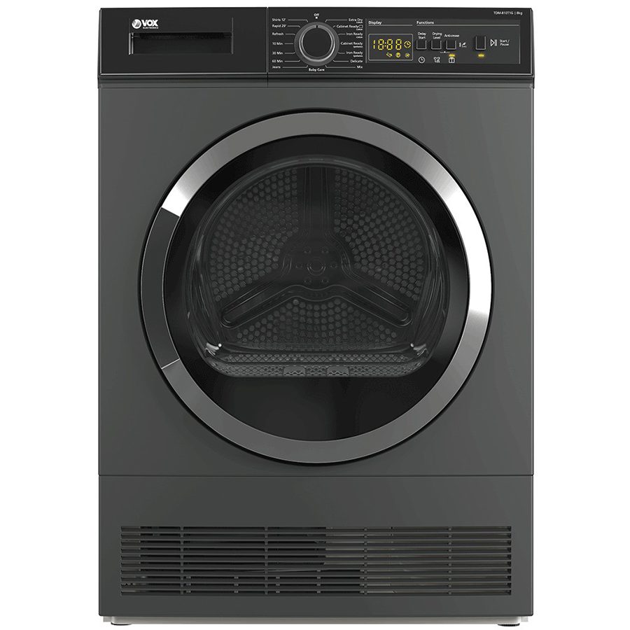 VOX, TDM 810T1G Tumble Dryer 8Kg