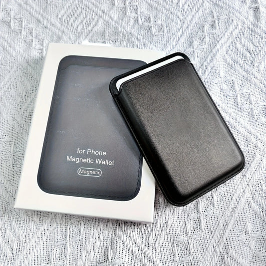 Magnetic Wallet Card Holder Case Kit for Apple iPhone  (12,13,14,15,16)
