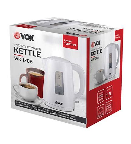 KETTLE  VOX WK 1208