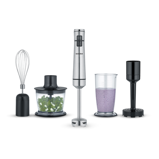 Severin SM 3775 Cordless Hand Blender with Premium Set